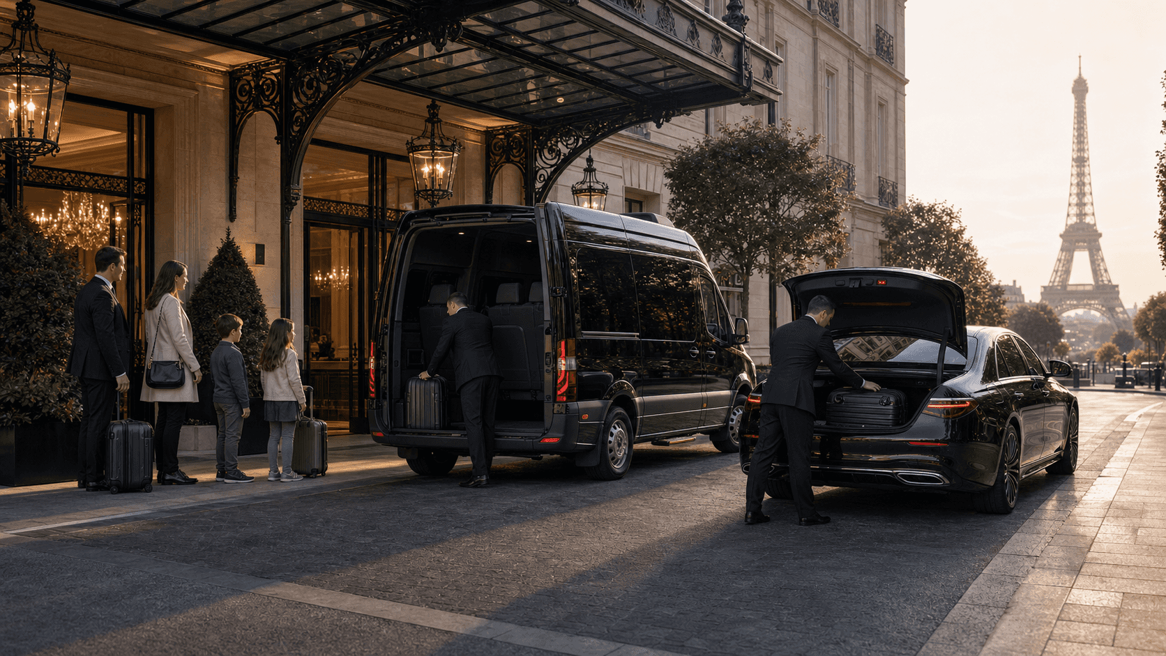 Paris City Hourly Chauffeur - Hourly Service in Central Paris